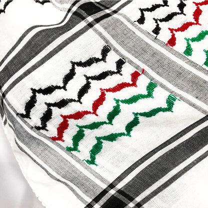 A Case of Al-Nabulsi's Palestinian Flag Kufiya - 12 Kufiyas/Case